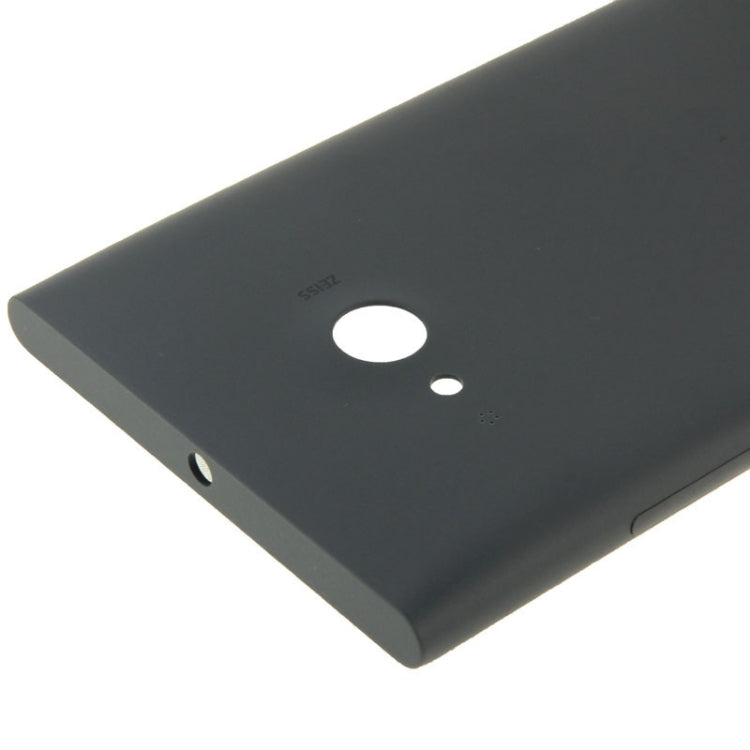 Solid Color Plastic Battery  Back Cover for Nokia Lumia 730(Black)