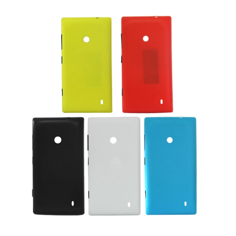 Plastic Back Housing Cover for Nokia Lumia 520(Yellow)