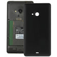 Frosted Surface Plastic Back Housing Cover  for Microsoft Lumia 535(Black) - Back Cover by PMc TechLife | Online Shopping South Africa | PMc TechLife | Buy Now Pay Later Mobicred