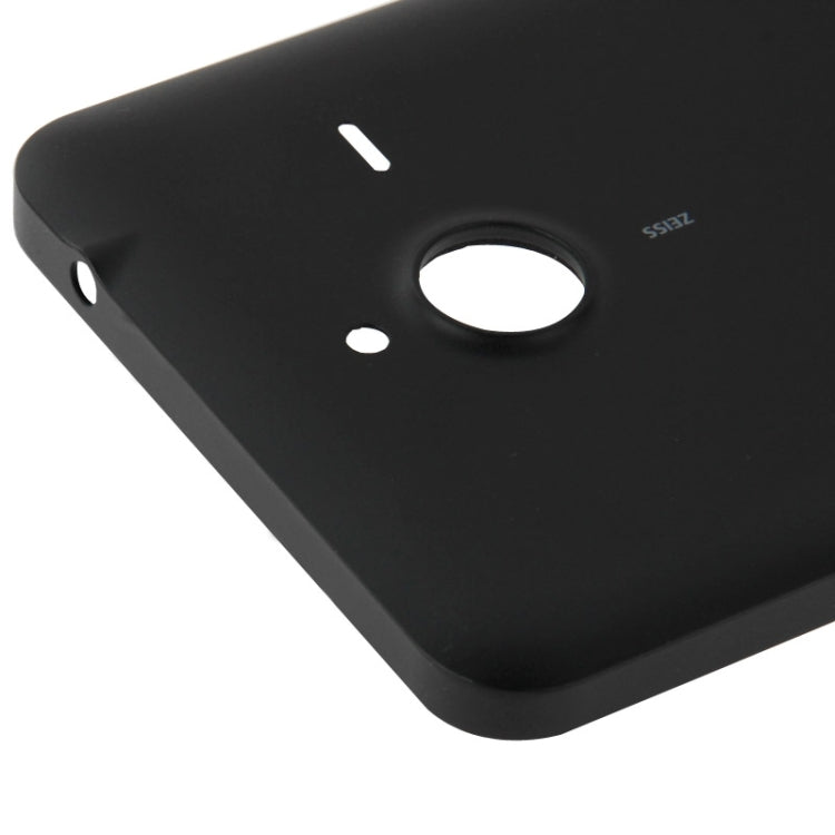 Frosted Surface Plastic Back Housing Cover  for Microsoft Lumia 640XL(Black)