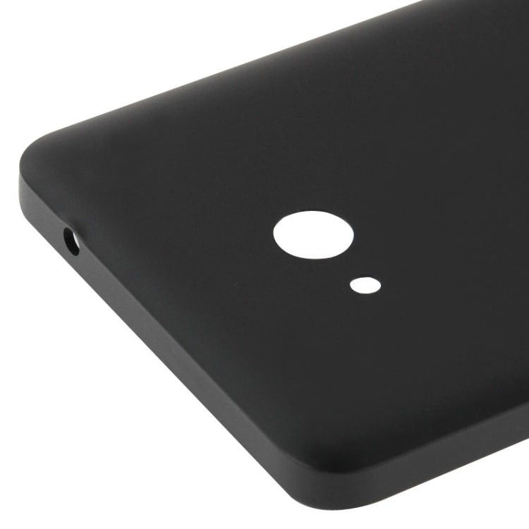 Frosted Surface Plastic Back Housing Cover for Microsoft Lumia 640(Black)