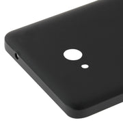 Frosted Surface Plastic Back Housing Cover for Microsoft Lumia 640(Black)