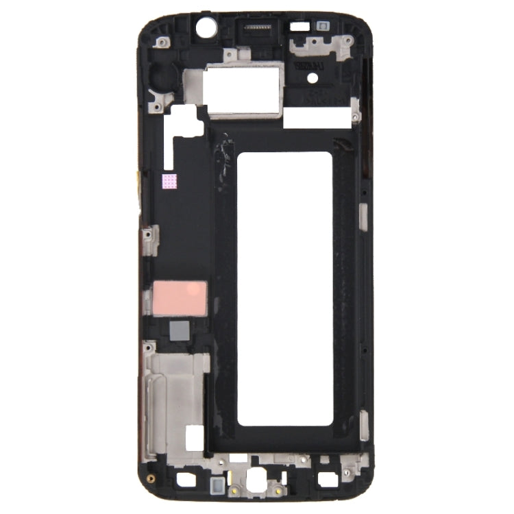 For Galaxy S6 Edge / G925 Full Housing Cover (Front Housing LCD Frame Bezel Plate + Battery Back Cover ) (Gold)