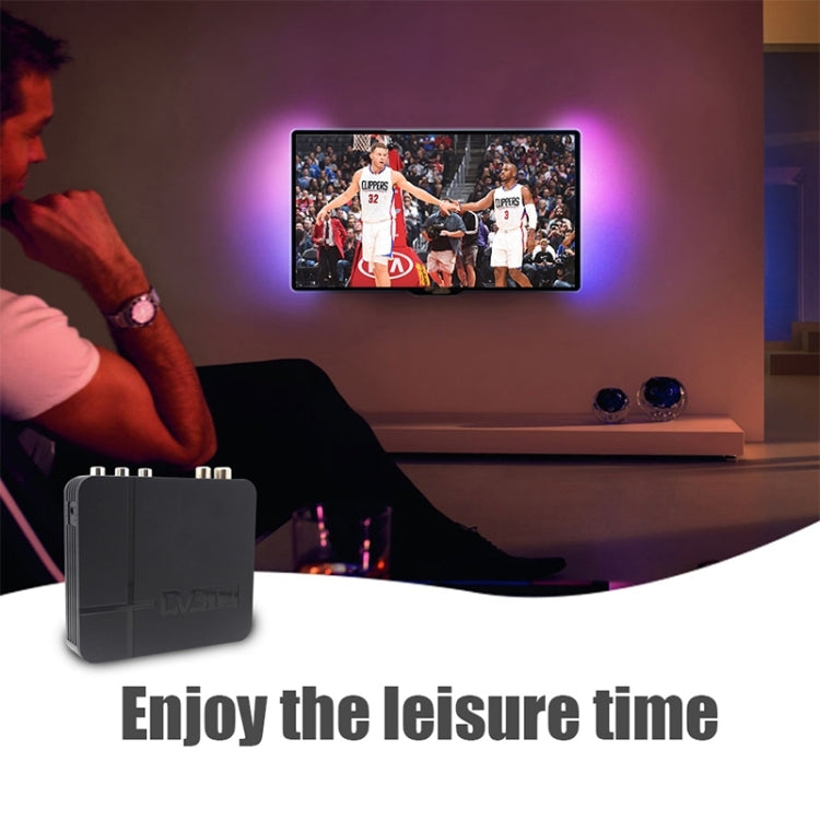 Mini Terrestrial Receiver HD DVB-T2 Set Top Box, Support USB / HDMI / MPEG4 /H.264(US Plug)