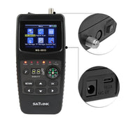SATLINK WS6933 Portable Digital Satellite Finder Meter, 2.1 inch LCD Colour Screen, DVB-S2/S Signal Pointer(AU Plug)