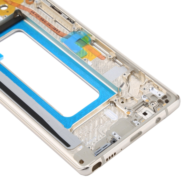 For Galaxy Note 8 / N950  Front Housing LCD Frame Bezel Plate(Gold)