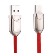 1m 2A USB-C / Type-C to USB 2.0 Data Sync Quick Charger Cable(Red)