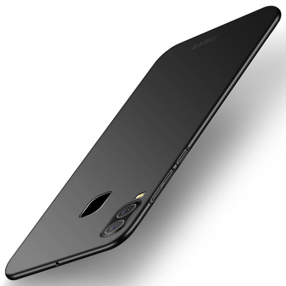 MOFI Frosted PC Ultra-thin Full Coverage Case for Galaxy A30 (Black)