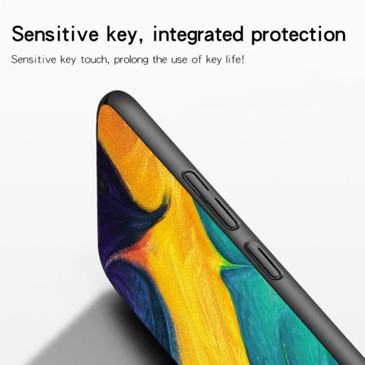 MOFI Frosted PC Ultra-thin Full Coverage Case for Galaxy A30 (Red)
