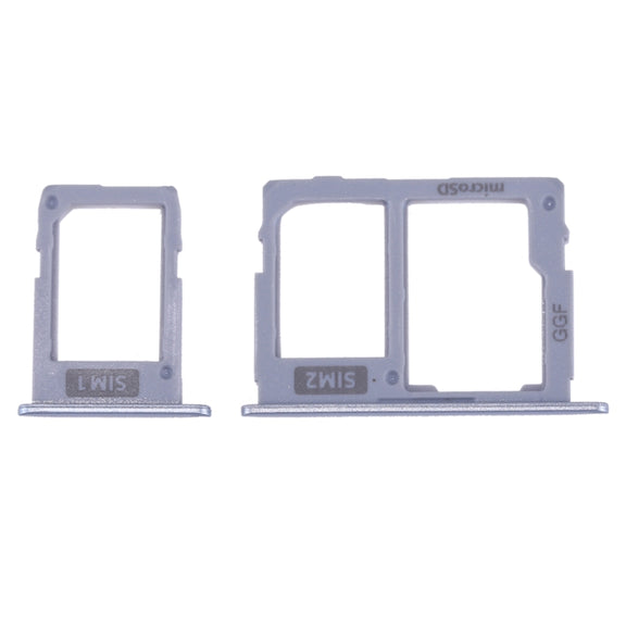 SIM Card Tray + Micro SD Card Tray for Galaxy J3 (2017) Single SIM / J330 & J5 (2017) Single SIM / J530 & J7 (2017) Single SIM / J730 (Blue)