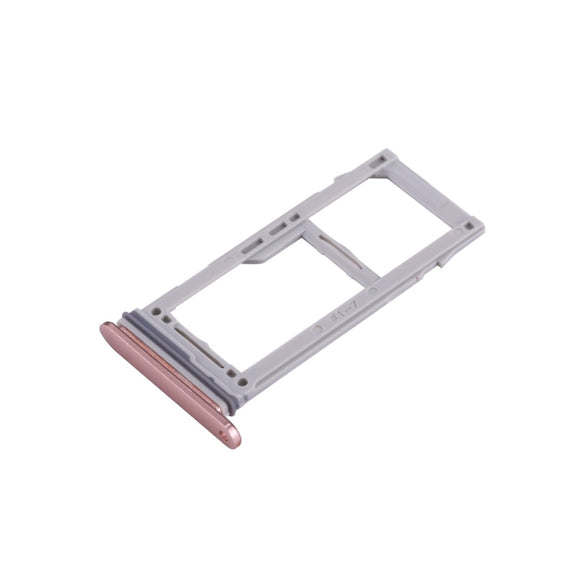 For Galaxy S9+ / S9 SIM & SIM / Micro SD Card Tray(Rose Gold)