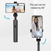 CYKE P9 Universal Stretchable Hidden One-piece Wireless Bluetooth Selfie Stick(Black)
