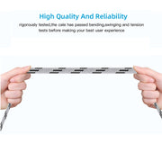USB 3.0 Female to Micro USB + USB-C / Type-C Male Charging + Transmission OTG Nylon Braided Adapter Cable, Cable Length: 17cm (Gold)