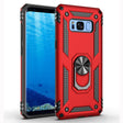Armor Shockproof TPU + PC Protective Case for Galaxy S8, with 360 Degree Rotation Holder(Red) - Galaxy Phone Cases by PMC TechLife | Online Shopping South Africa | PMC TechLife | Buy Now Pay Later Mobicred