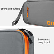 Multi-functional Headphone Charger Data Cable Storage Bag Portable Power Pack, Size: S, 24 x 12 x 5cm (Black)