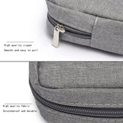 Multi-functional Headphone Charger Data Cable Storage Bag Power Pack, Size: S, 17 x 11.5 x 5.5cm (Black)