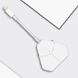 5 In 1 Multifunctional Live Broadcast Converter Mini Sound Card(White) - Live Sound Effects Processors by PMC TechLife | Online Shopping South Africa | PMC TechLife | Buy Now Pay Later Mobicred