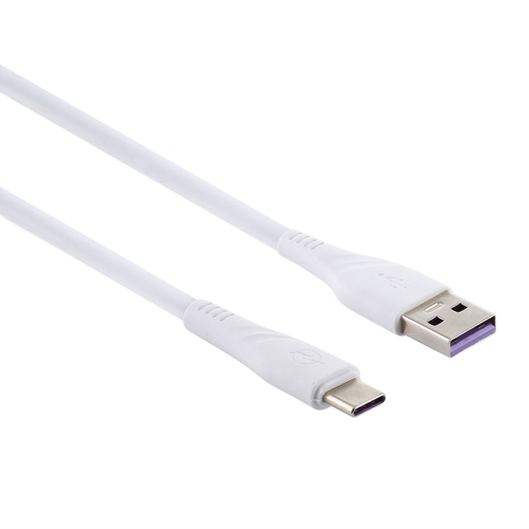 USB 3.0 to USB-C / Type-C Super Fast Charging Data Cable, Cable Length: about 1m (White)