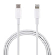 20W 9V/2A 1M USB-C / Type-C to 8 Pin PD Fast Charging Cable for iPhone, iPad, Cable Length: 1m(White) - Normal Style Cable by PMC TechLife | Online Shopping South Africa | PMC TechLife | Buy Now Pay Later Mobicred
