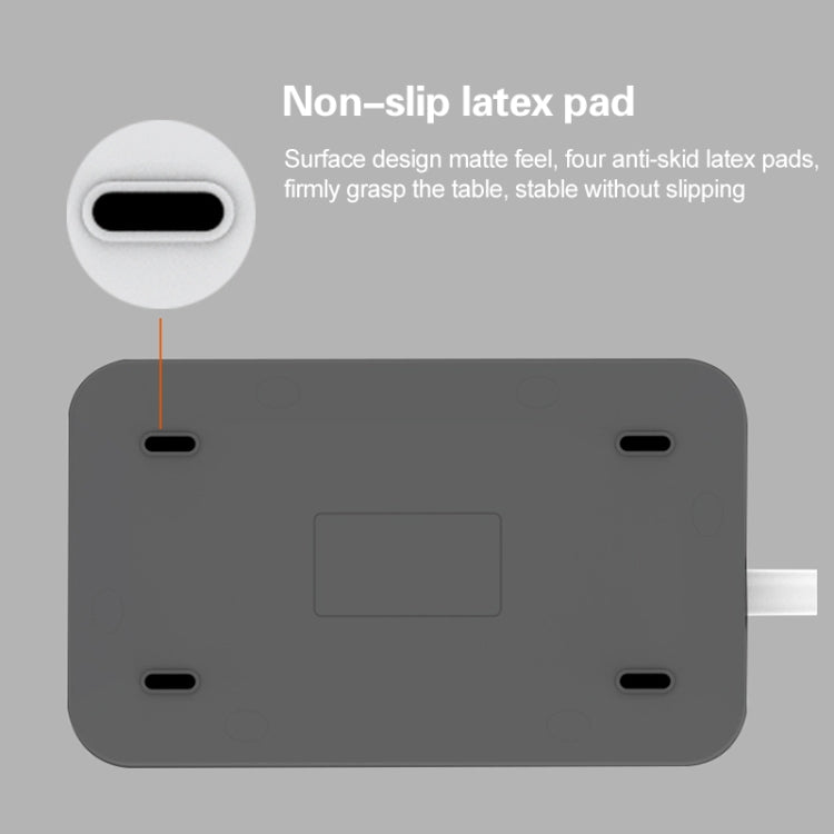 LDNIO SC3604 6 x USB Ports Multi-function Travel Home Office Socket, Cable Length: 2m, Big UK Plug