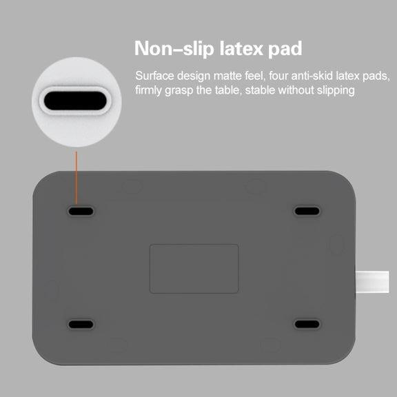 LDNIO SC3604 6 x USB Ports Multi-function Travel Home Office Socket, Cable Length: 2m, EU Plug