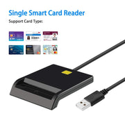 ROCKETEK SCR1 CAC ID SIM Chip Smart Card Reader