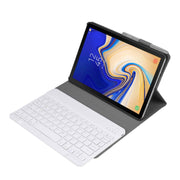 A590 Ultra-thin Detachable Magnetic Bluetooth Keyboard Leather Tablet Case for Galaxy Tab A 10.5 T590 / T595, with Holder(Gold)