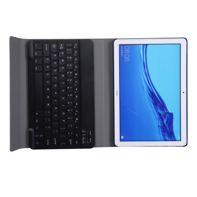 ABS Ultra-thin Split Bluetooth Keyboard Tablet Case for Huawei M5 / C5 10.1 inch, with Bracket Function(Black)