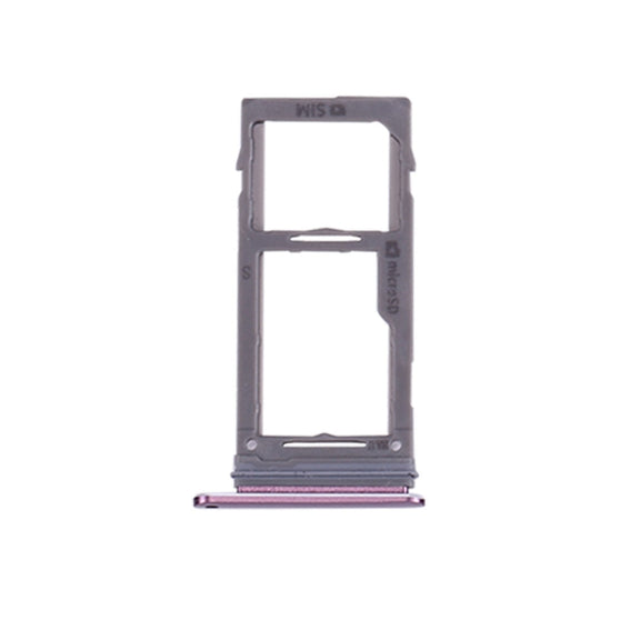For Galaxy S9+ / S9 SIM & Micro SD Card Tray (Purple)