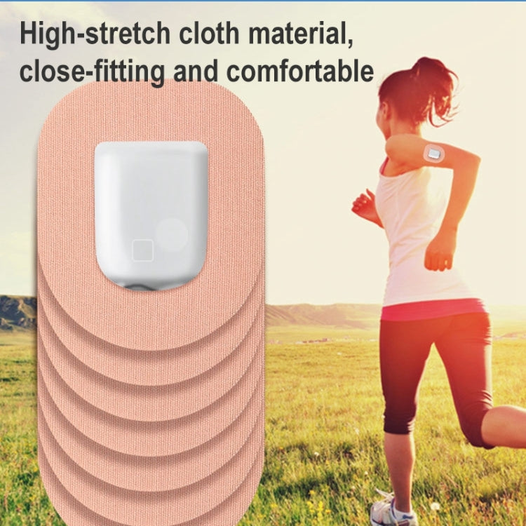 10 PCS 047 Men Women Sports Adhesive Patch Sweat-absorbent Breathable Non-slip Sticker (Black)