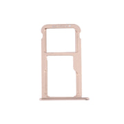 For Huawei Honor V8 Nano SIM + Micro SD / Nano SIM Card Tray(Gold)