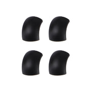 4 PCS Front Bezel Edge for Sony Xperia C4(Black)