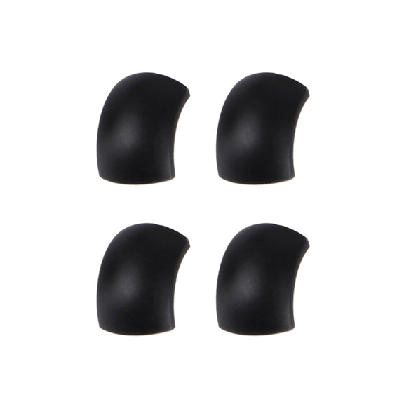 4 PCS Front Bezel Edge for Sony Xperia C4(Black)