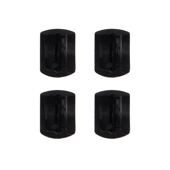 4 PCS Front Bezel Edge for Sony Xperia C4(Black)