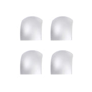 4 PCS Front Bezel Edge for Sony Xperia C4(White)