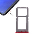 For Vivo X21 SIM Card Tray + SIM Card Tray / Micro SD Card Tray (Red) - Card Tray by PMc TechLife | Online Shopping South Africa | PMc TechLife | Buy Now Pay Later Mobicred