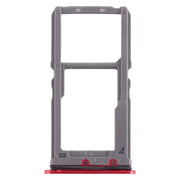 For Vivo X21 SIM Card Tray + SIM Card Tray / Micro SD Card Tray (Red)
