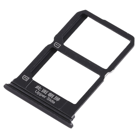 For Vivo X9 2 x SIM Card Tray (Black)