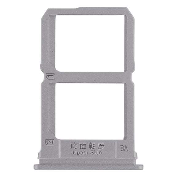 For Vivo X9 2 x SIM Card Tray (Grey)