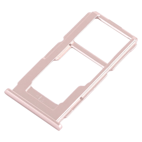 For OPPO R11s Plus SIM Card Tray + SIM Card Tray / Micro SD Card Tray (Rose Gold)