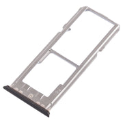 For OPPO A79 2 x SIM Card Tray + Micro SD Card Tray (Black)