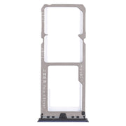 For OPPO A79 2 x SIM Card Tray + Micro SD Card Tray (Blue)