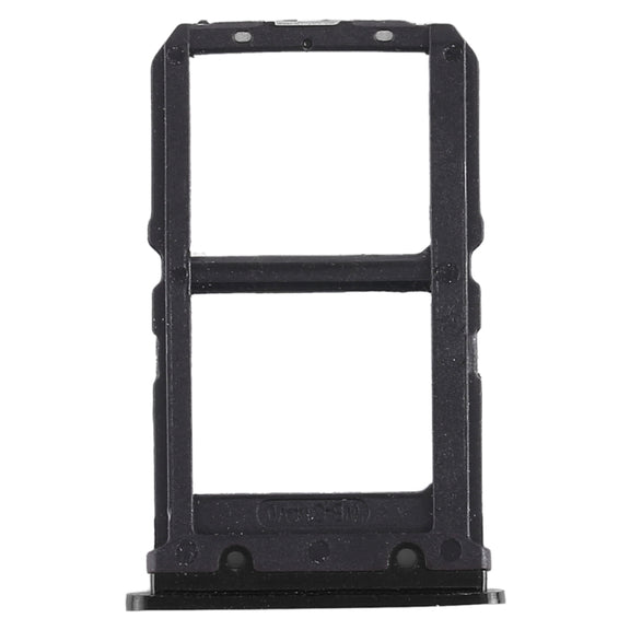 For Vivo X23 2 x SIM Card Tray (Black)
