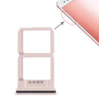 For Vivo X9s Plus 2 x SIM Card Tray (Gold) - Card Socket by PMc TechLife | Online Shopping South Africa | PMc TechLife | Buy Now Pay Later Mobicred