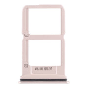 For Vivo X9s Plus 2 x SIM Card Tray (Gold)