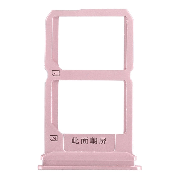 For Vivo X9s Plus 2 x SIM Card Tray (Rose Gold)