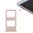 For Vivo X9 Plus 2 x SIM Card Tray (Gold) - Card Socket by PMc TechLife | Online Shopping South Africa | PMc TechLife | Buy Now Pay Later Mobicred