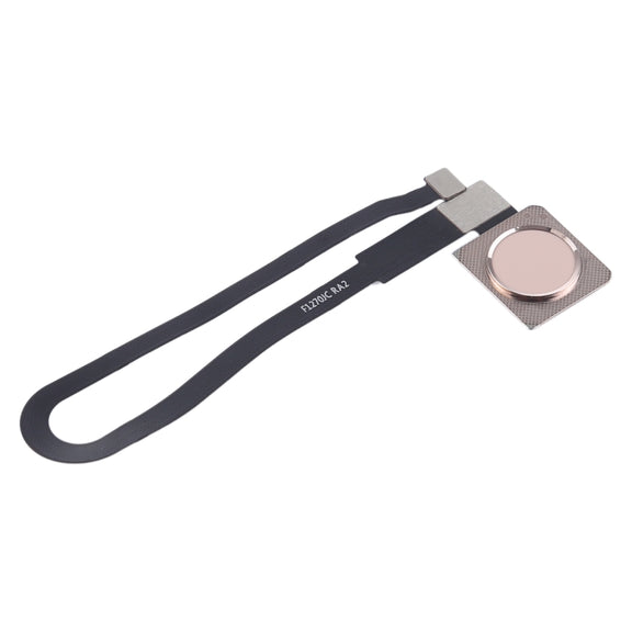 Home Button / Fingerprint Sensor Button for Huawei Mate 10 Pro(Rose Gold)