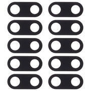 10 PCS Back Camera Lens Cover for Nokia 3(Black)