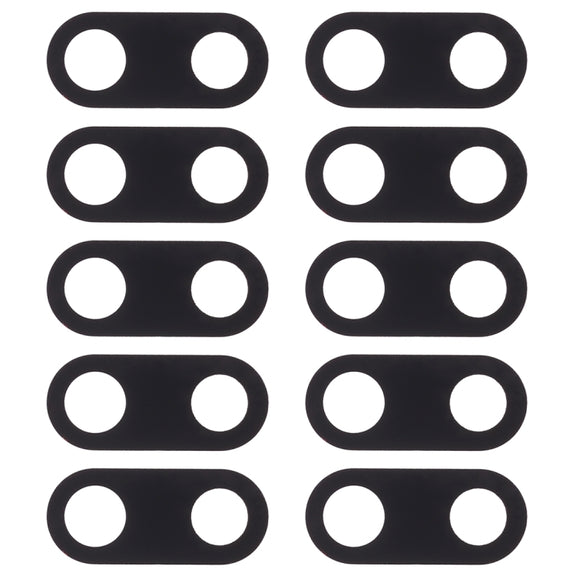 10 PCS Back Camera Lens Cover for Nokia 3(Black)